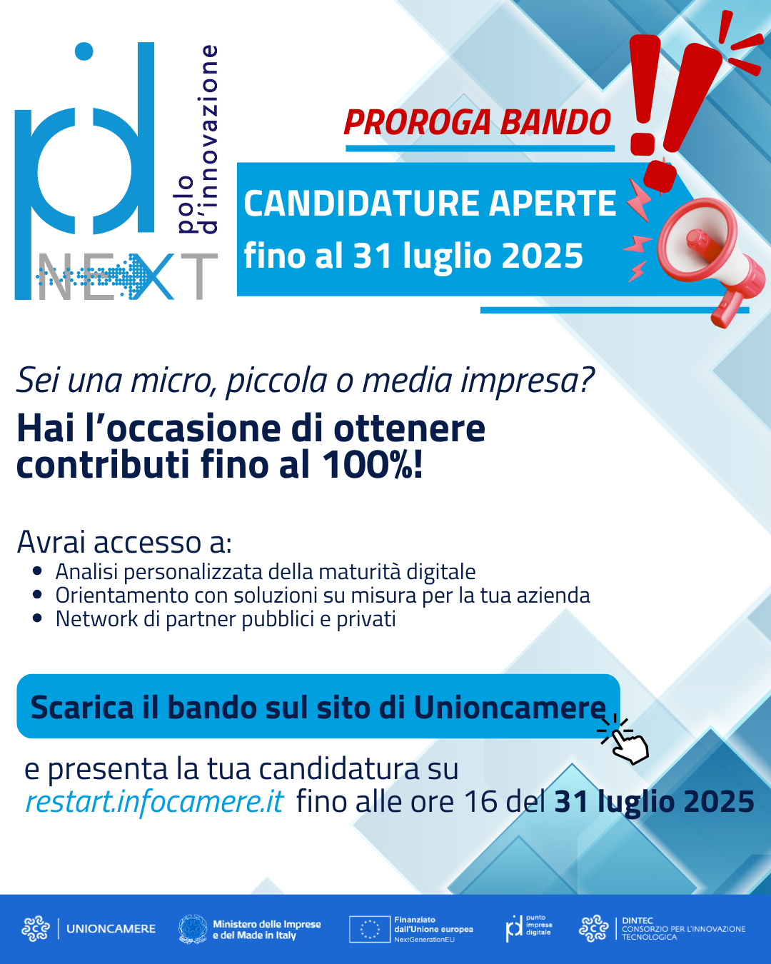 PID-NEXT PROROGA BANDO